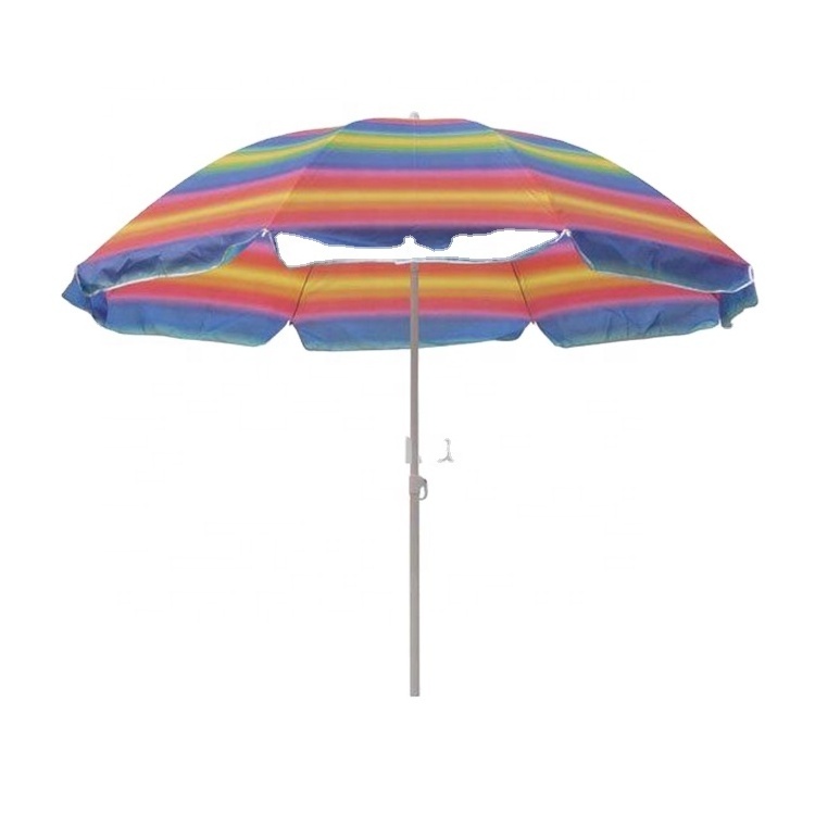 Heavy Duty Event Beach Umbrella For Outdoor Table With Hole