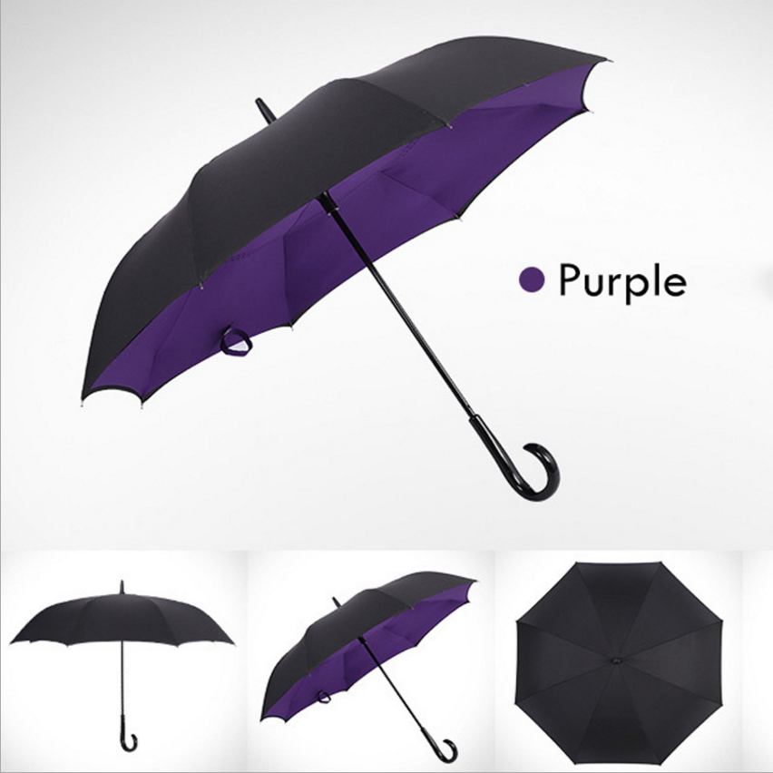 2021 Creative Inverted umbrella Double layer innovative umbrella