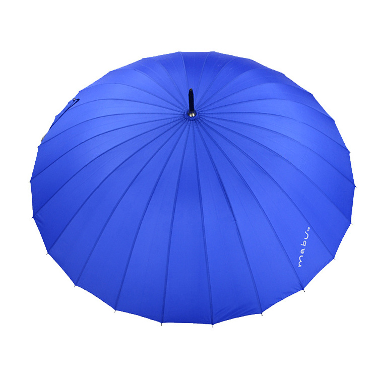 Chinese 23inch 12 Ribs Fluted Frame Wholesale Promotion Cheap Promotional Straight Customized Umbrellas With Logo