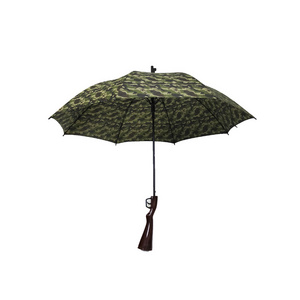 Wholesale customized Top Quality Automatic New Inventions Camouflage Rifle Gun Umbrella