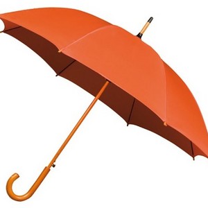 2023 Hot Sale High Quality Wooden J-shape Handle 23 Inch big size straight Umbrella