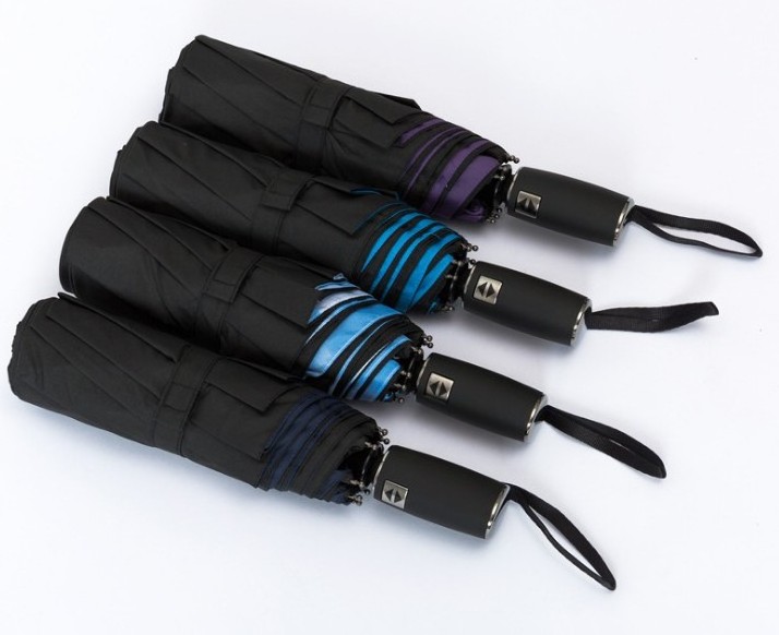 Fully Automatic Foldable Waterproof Umbrella  2 layers compact umbrella