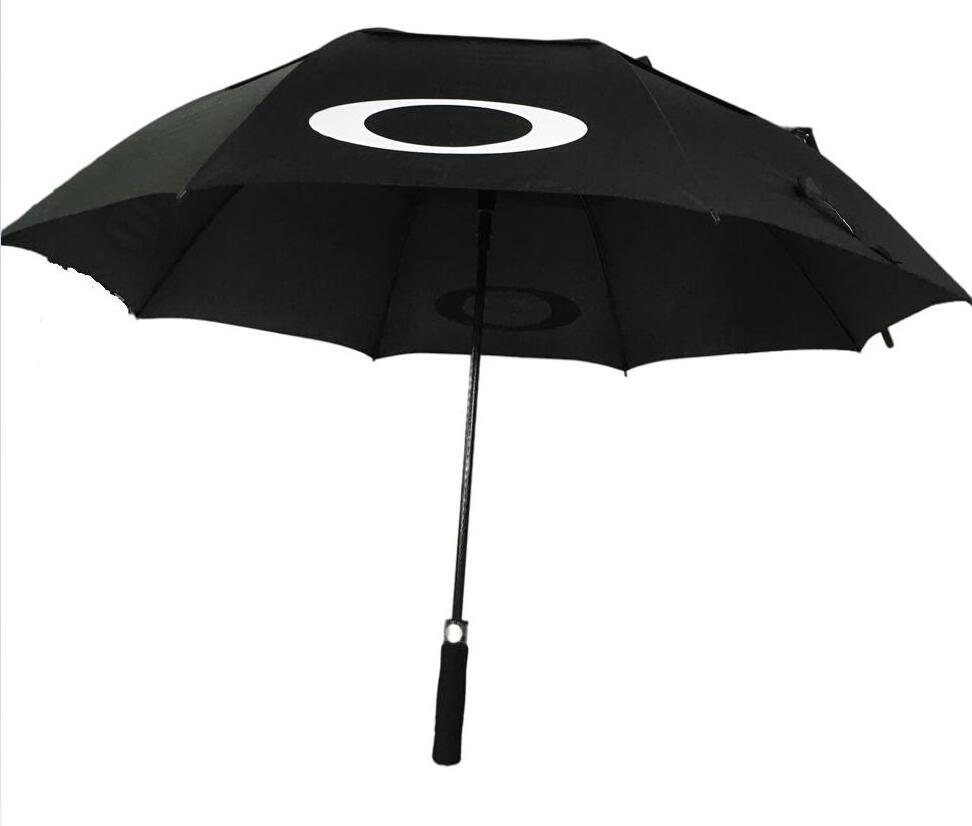 100% RPET Pongee Double Layer Automatic Open Golf Umbrella Promotion Umbrella