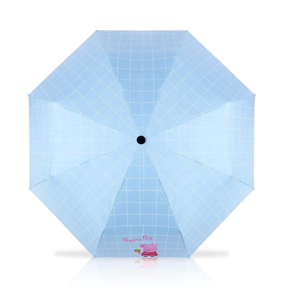 Blue Little Pig UV Protection Umbrella Sun Anti-UV Compact Travel Windproof Folding Automatic Open Auto Close umbrella