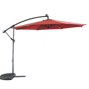 Outdoor Furniture Parasol Unique Patio Umbrella For Garden Pool Aluminium Pole Stylish Map Mirror Bag Silk Frame Logo Style Pin