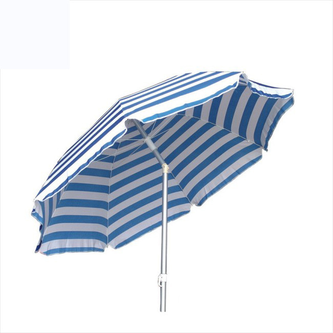 Custom Design Foldable Sun Umbrella Outdoor Beach Umbrella With Tassels Logo Fringe