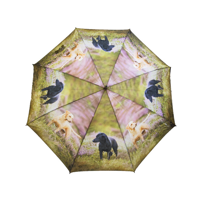 Manufacturer Wholesale 30 Inch Large Windproof Logo Dog Prints Big Luxury Promotional Branded Custom Golf Umbrella