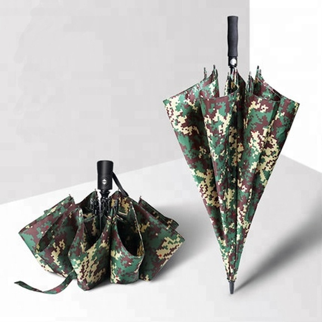 camouflage printing solider umbrella man umbrella straight golf rainy umbrella