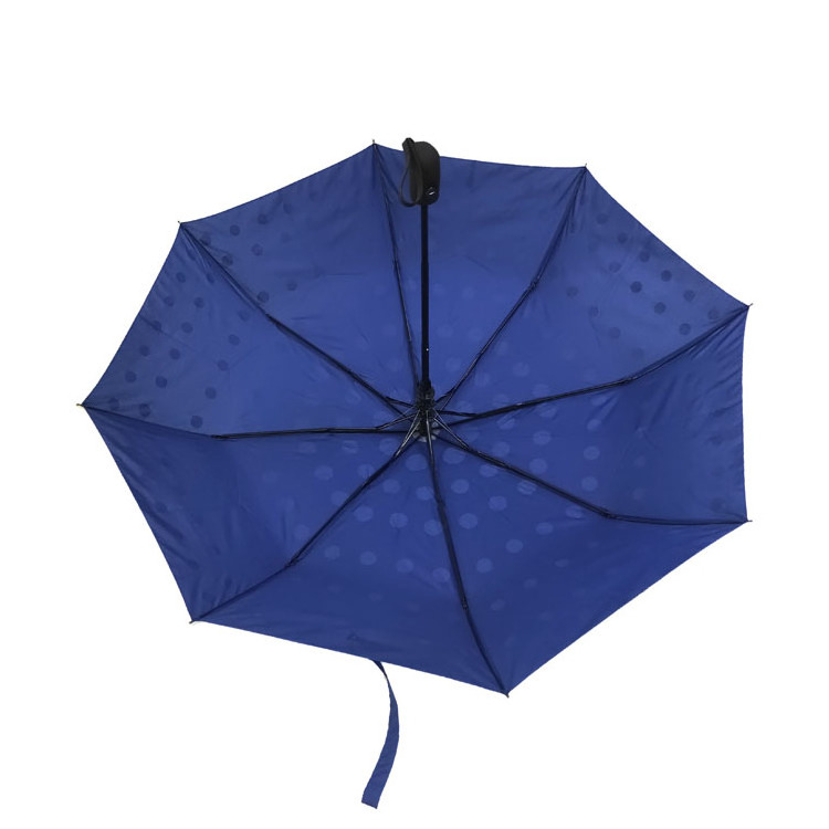 creative fantastic appear customized design stripe butterfly drip 3 fold magic color change printing umbrella when wet