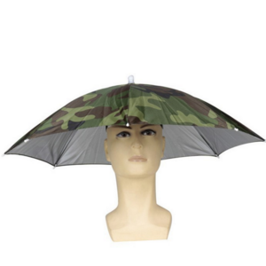 Umbrella Hat for Hunting & Fishing promotional customized logo