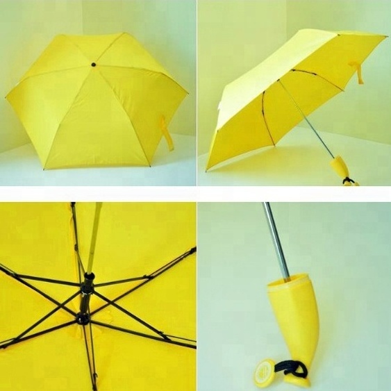 mini yellow and green pencil frame banana umbrella