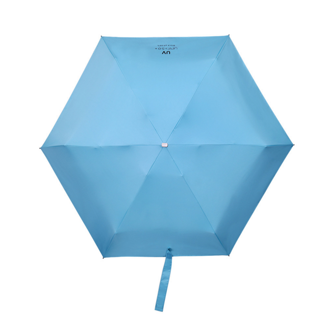 design Colors super mini  sun umbrella with 5 folding travel pocket mini Travel sun  Lightweight Compact Parasol umbrella