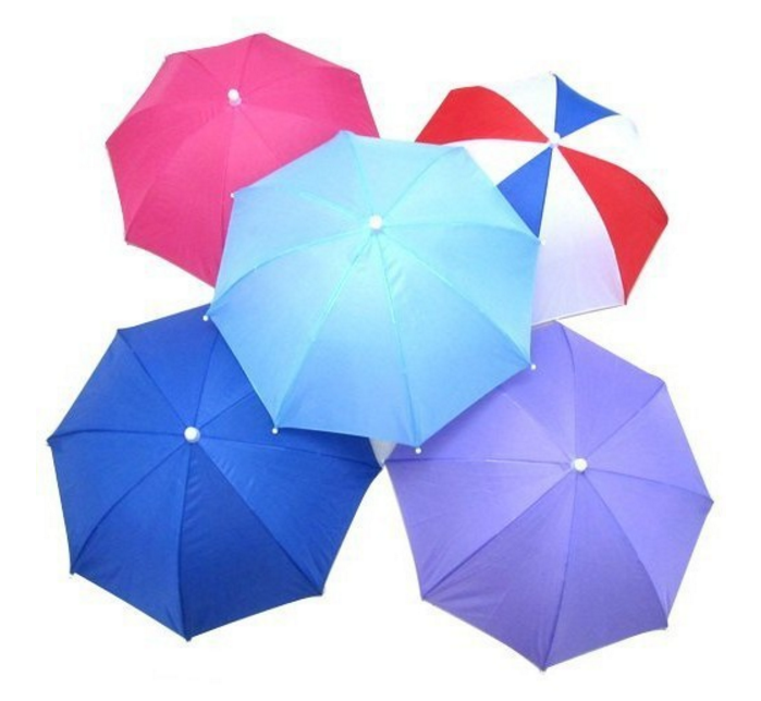 Anti-Uv Hat Cap Umbrella For Farm Work Use Football  Umbrella