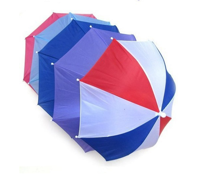 Anti-Uv Hat Cap Umbrella For Farm Work Use Football  Umbrella