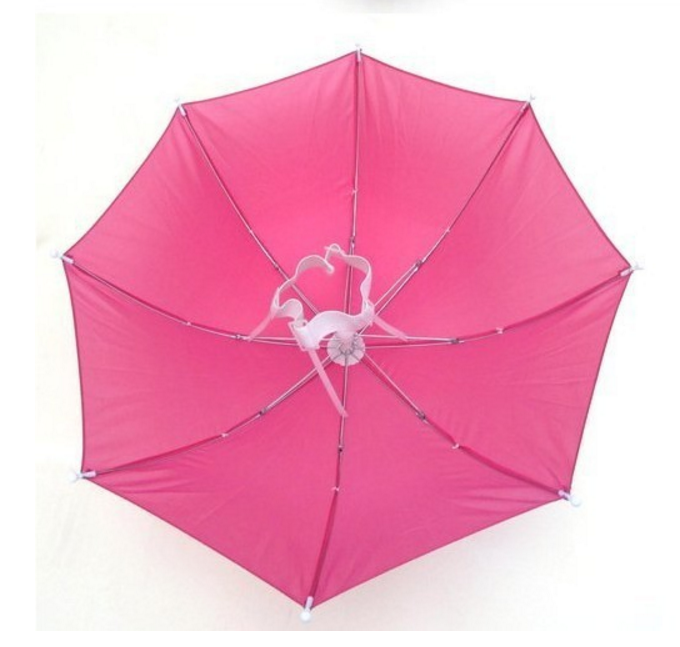 Anti-Uv Hat Cap Umbrella For Farm Work Use Football  Umbrella