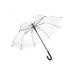 2023 hot sale transparent eva disposable cheap umbrella