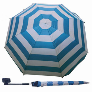 Adjustable Umbrella with 360 Degree Swivel and Universal Clamp Great for Beach Chairs  Bleachers Strollers Wagons Wheel Chair