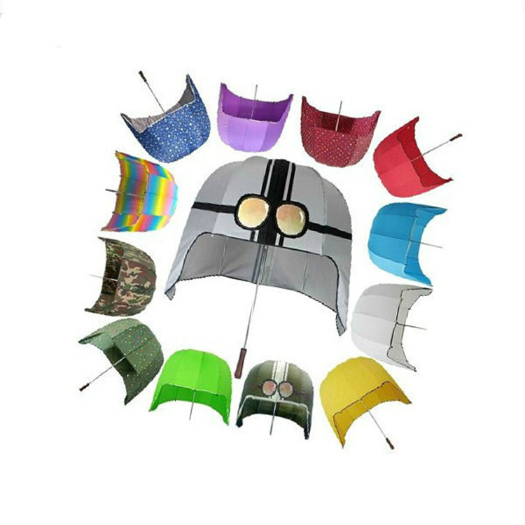 High quality promotional helmet umbrella