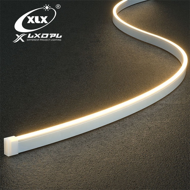 XLX 12v 24v led flexible neon strip light 4x10mm side view led neon flex