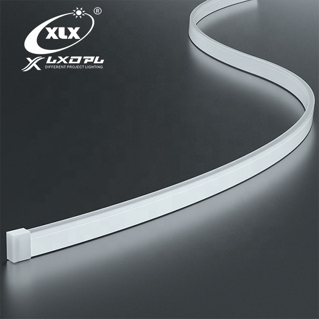 XLX 12v 24v led flexible neon strip light 4x10mm side view led neon flex