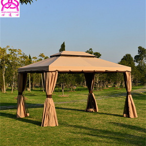 4*6m/3*3m Pergolas and fabric gazebo outdoor furniture, luxury tent for event and wedding party use aluminum frame roma gazebo