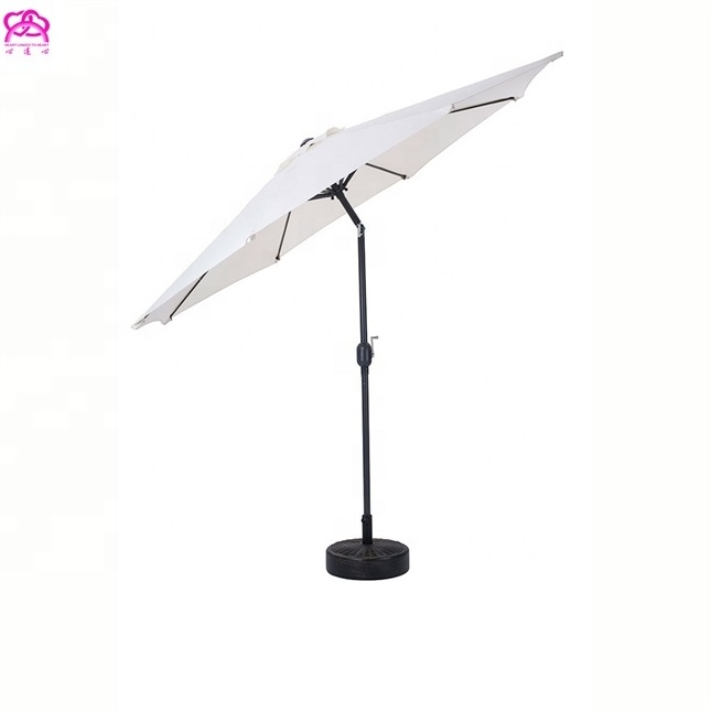 Wholesale parasol umbrellas garden set Custom outdoor patio garden/beach umbrella ,9/10FT parasol and UV protection.