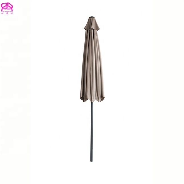 Wholesale parasol umbrellas garden set Custom outdoor patio garden/beach umbrella ,9/10FT parasol and UV protection.