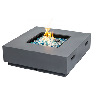 Garden Propane Fire Table Outdoor Fire Table with Lava Rocks