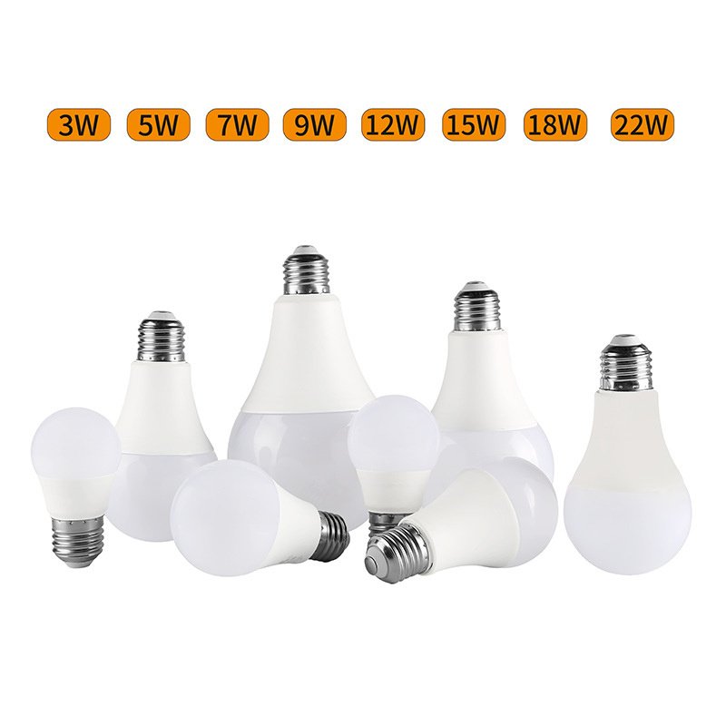 3W 5W 7W 9W 12W 15W 18W E27 B22 Led Bulb Spare Parts Prices A60 SKD Led Bulb Raw Material,Led Bulb Light,Led light bulb