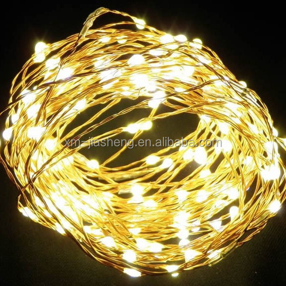 High quality outdoor waterproof 10m100 led Christmas copper wire fairy string light for Decoration Halloween Wedding Party