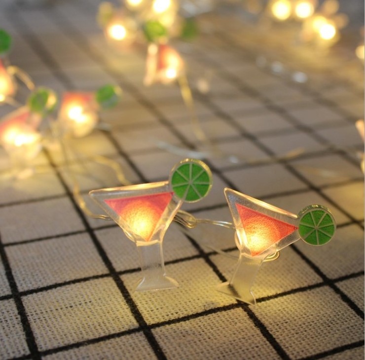 Battery operated snail shaped LED copper wire fairy string lights for Christmas party wedding decoration