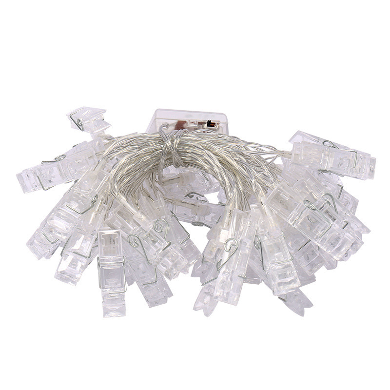 Battery operated Photo Clip fairy String Lights for Birthday Christmas Party Wedding Home hanging photos Decoration