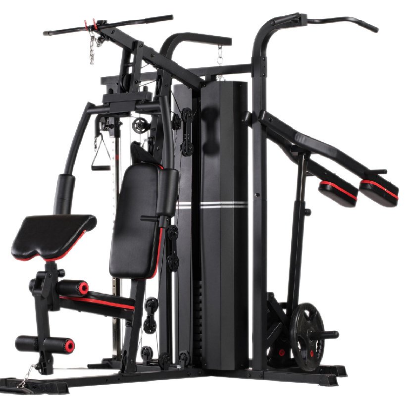 Multi functional trainer barbell rack gym commercial squat rack muscle exercise fitness equipment smith machine