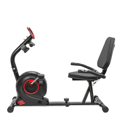 Fitness Equipment Indoor Home Magnetic Exercise Recumbent Bike With Seat Static Bike  Cardio Indoor