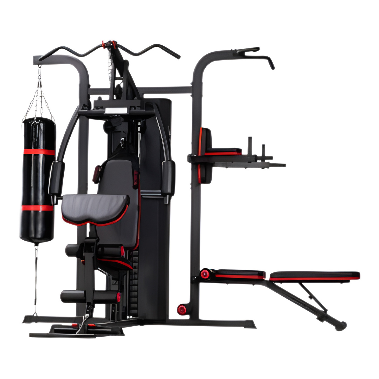 Multi functional trainer barbell rack gym commercial squat rack muscle exercise fitness equipment smith machine