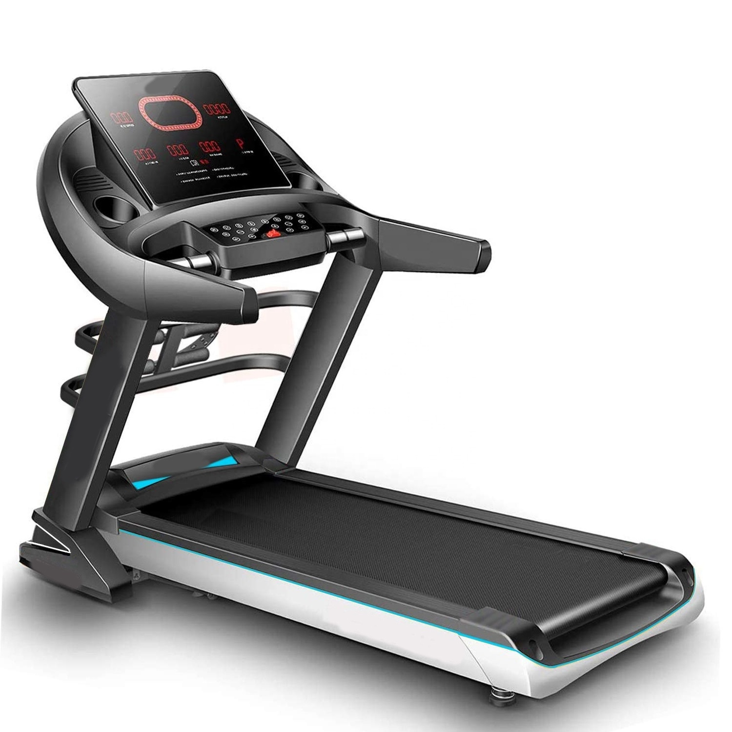 3.0HP (6.0HP ) Multi-Functional Motorised Treadmill with Auto Inclination Bluetooth  MP3 Smart Phone App