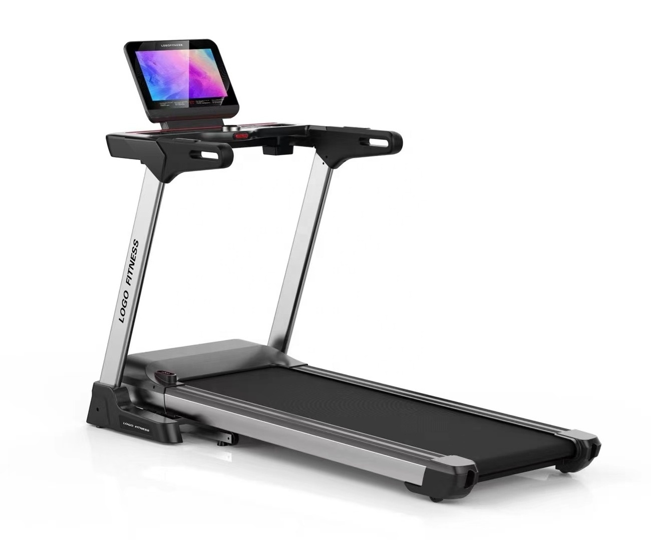 3.0HP (6.0HP ) Multi-Functional Motorised Treadmill with Auto Inclination Bluetooth  MP3 Smart Phone App