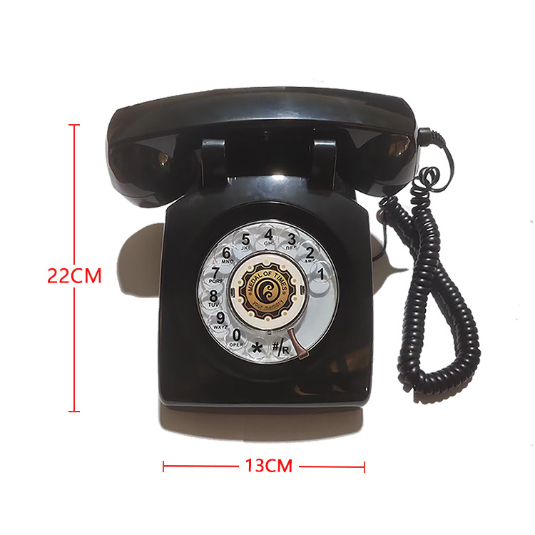 retro phone rotary dial telephone Android Landline Phone Cordless Cordless Landline Phone