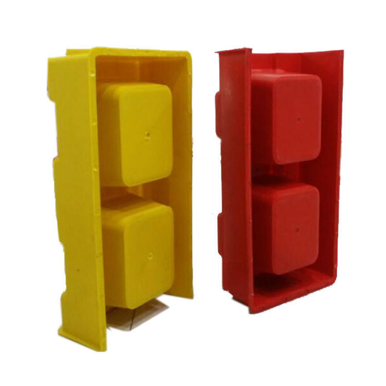 Customized interlocking block plastic molds for concrete block