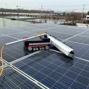 Solar Panel Cleaning robot Remote control tracked photovoltaic cleaning robot