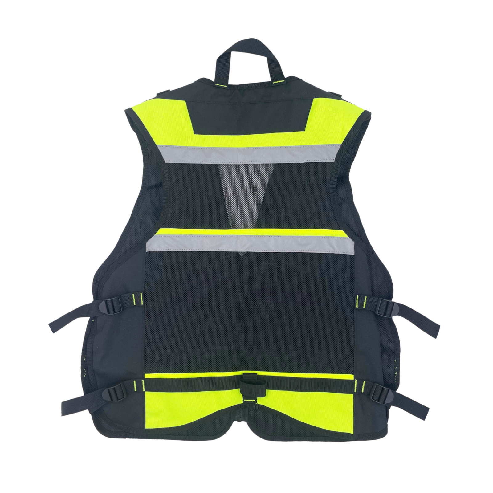 High Quality Woodworking Electrician Blue Yellow Fluorescent Green Outdoor Vest Tool Work Vest Safety Cooling Vest For Men