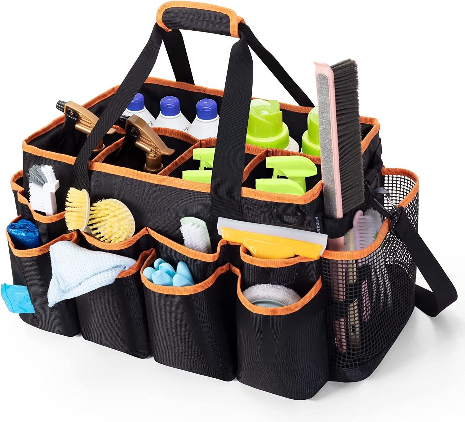 Wearable Cleaning Caddy Cleaning Organizer Bag  Housekeeper Tote Bag  Car Wash Tools Bag