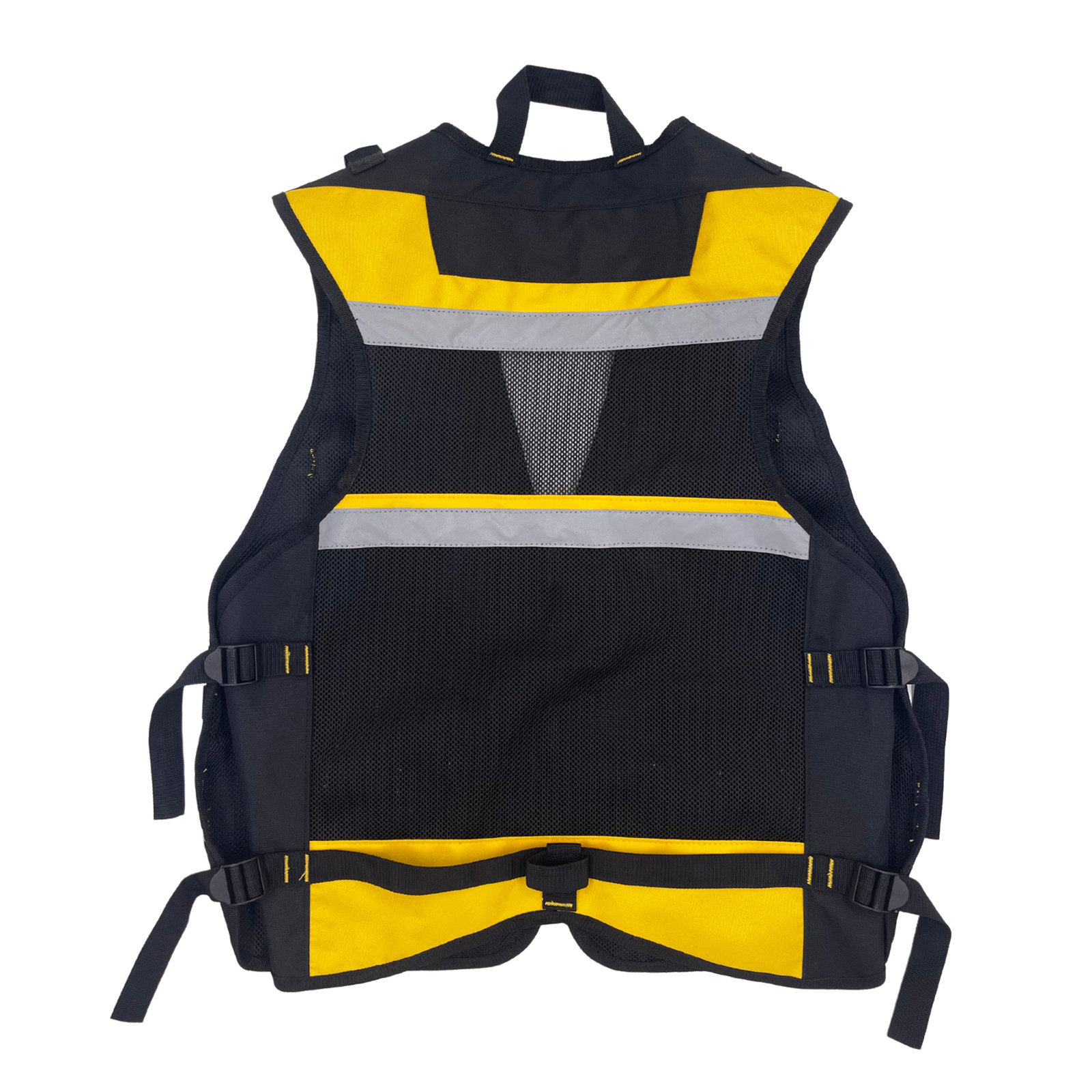 Customized According To Design Reflective Vest Electrician Orange Safety Work Tool Vest