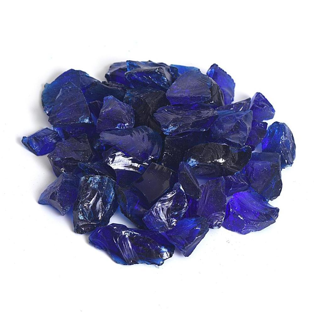 High Luster Fire Glass Gravel Gems Chips Rocks for Fire Pit