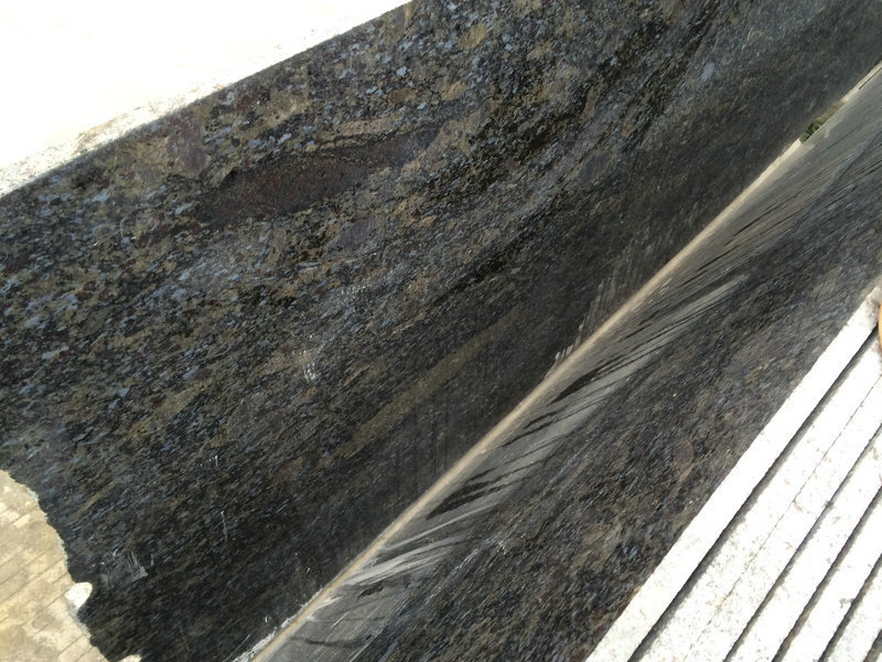 Wholesale Products China Butterfly Blue Granite Slabs For Counter Top And Tiles