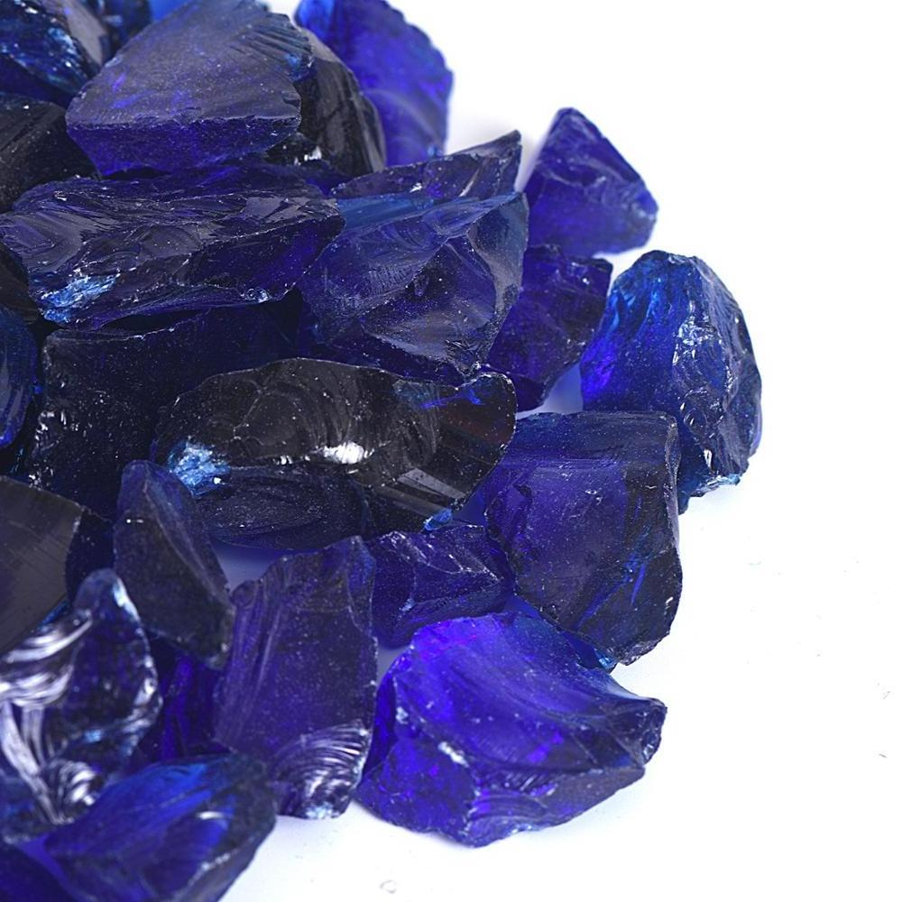 High Luster Fire Glass Gravel Gems Chips Rocks for Fire Pit