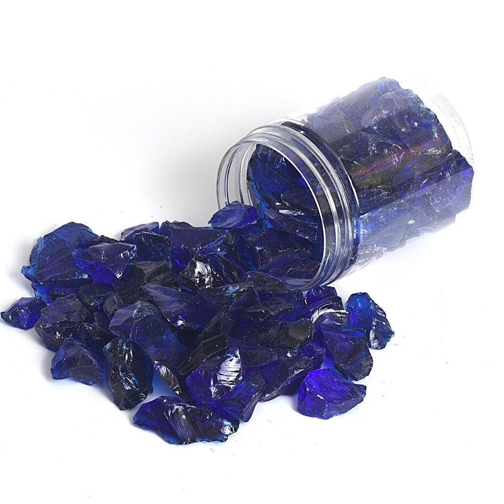 High Luster Fire Glass Gravel Gems Chips Rocks for Fire Pit