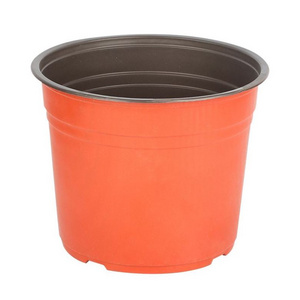 Durable Double Color Plastic Flower Pot 30 15 gallon nursery pots 3 inch pink square nursery pot deep