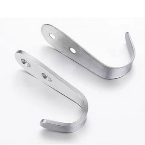 Decorative Kitchen Bathroom Wall Clothes J-Shaped Hardware Hook