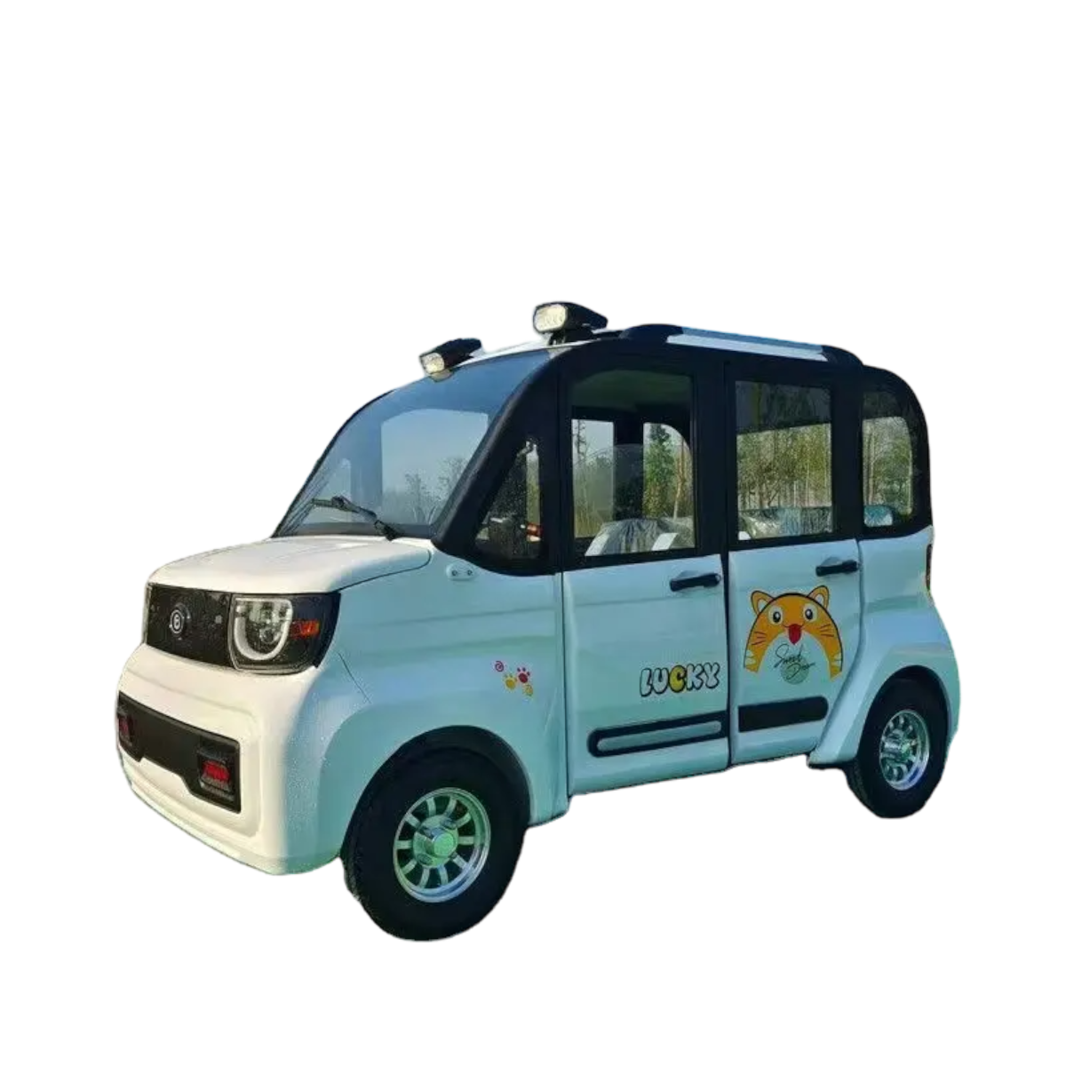 Electric Car Mini Cute New Energy Vehicle electrical bus 2 seater electric cars for adult carros electrico adultos from China